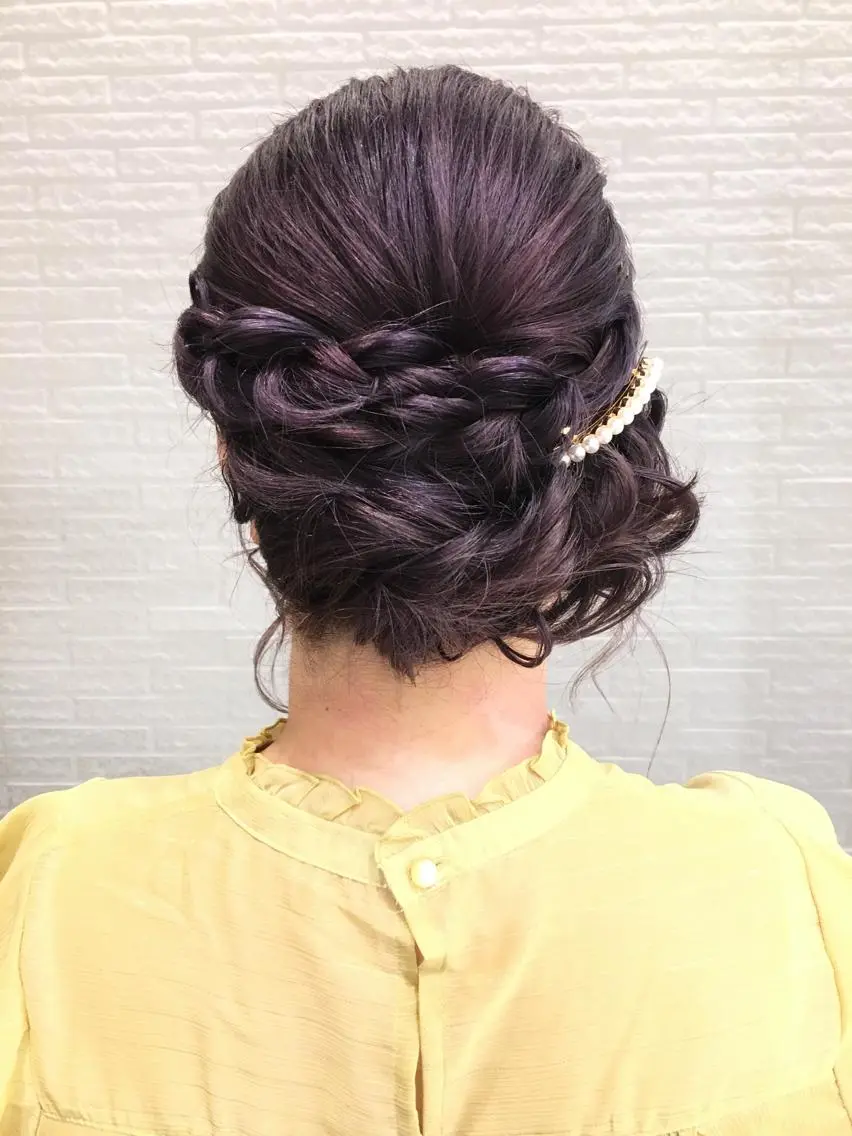 ヘアアレンジ 黒田恵里香ショート カットモデル募集中のヘアスタイル