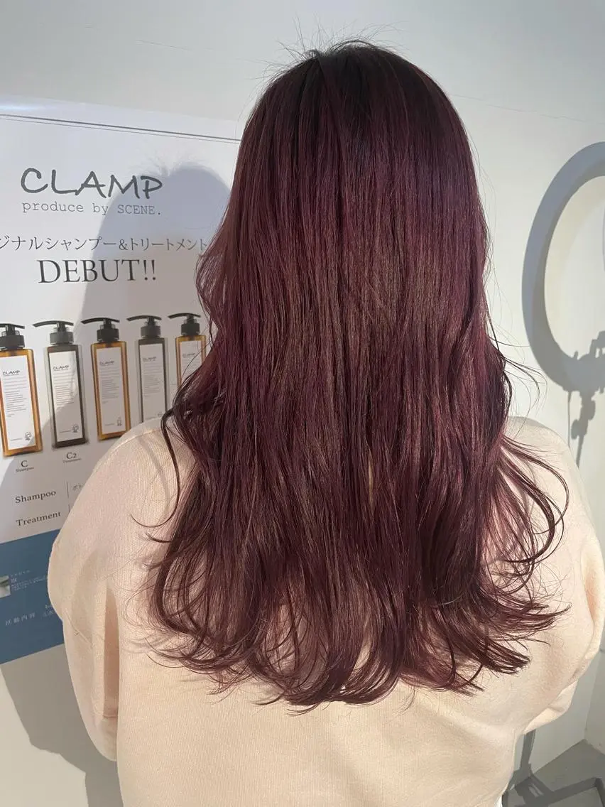 ロング カラー ヘアカラー トリートメント 🍊新宿南口🍊 ERINAのヘアスタイル