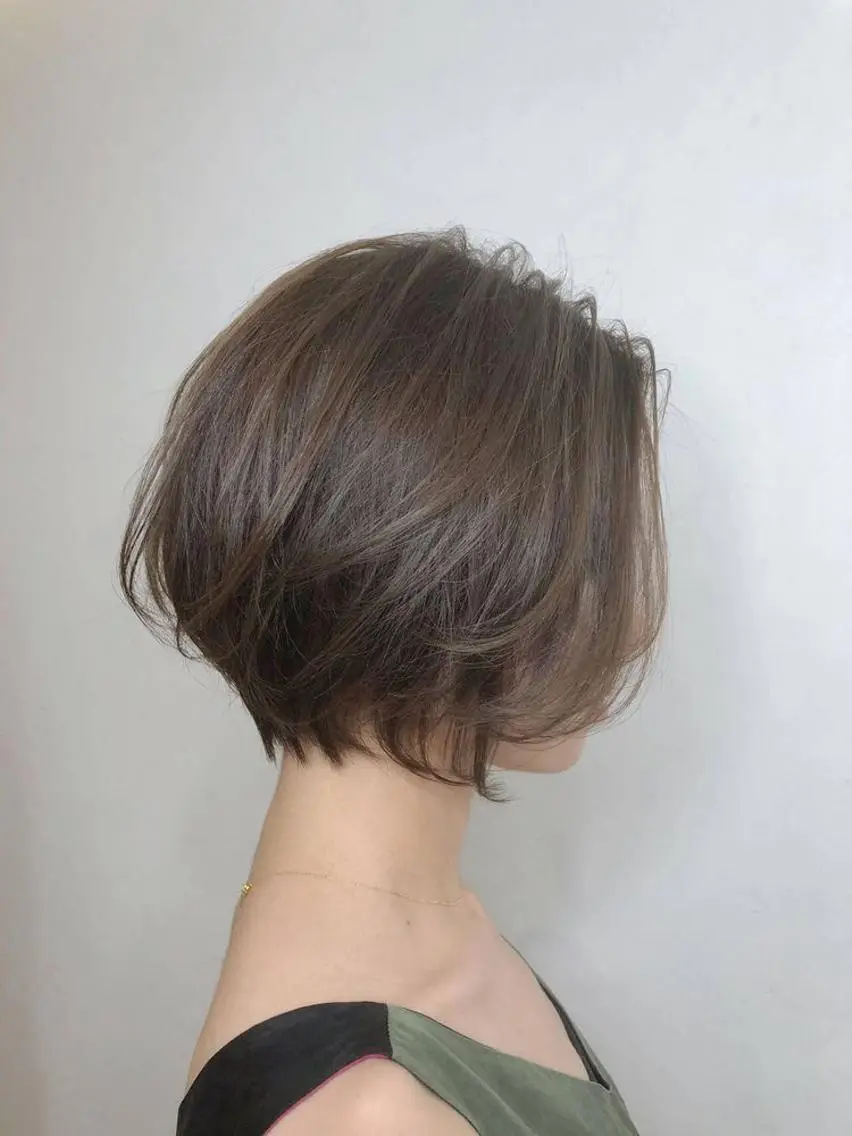 ショート 吉田一輝 外国人パーマのヘアスタイル