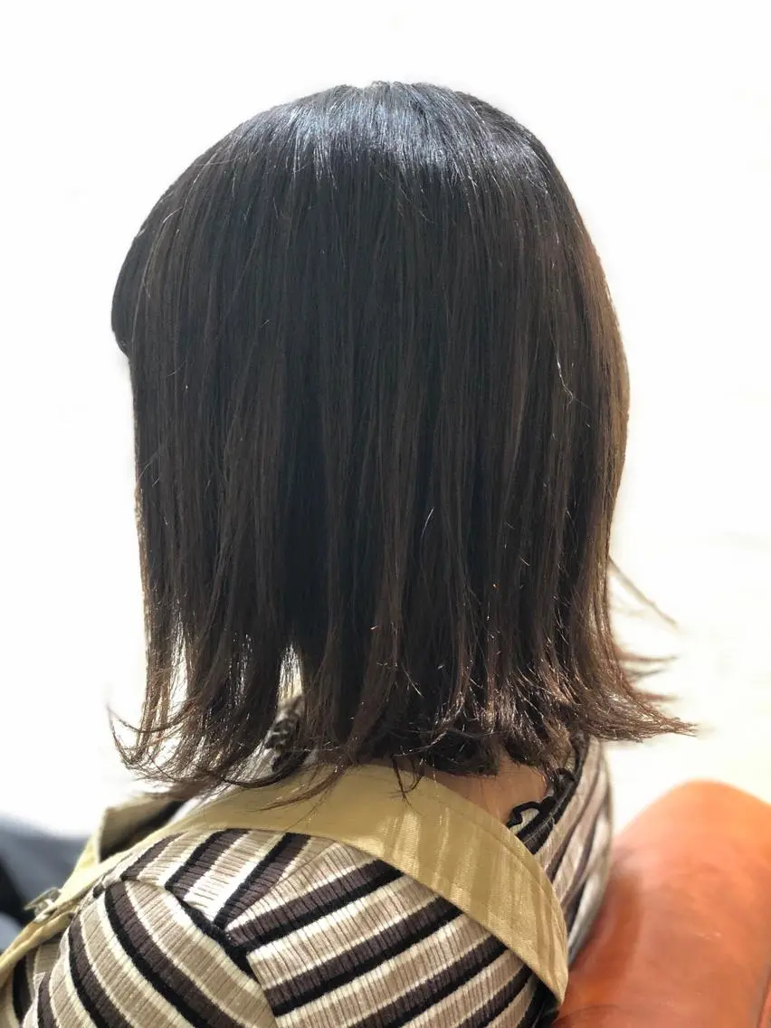 ミディアム カラー ブリーチ グラデーションカラー カット ヘアカラー トリートメント 菊池 幹のヘアスタイル