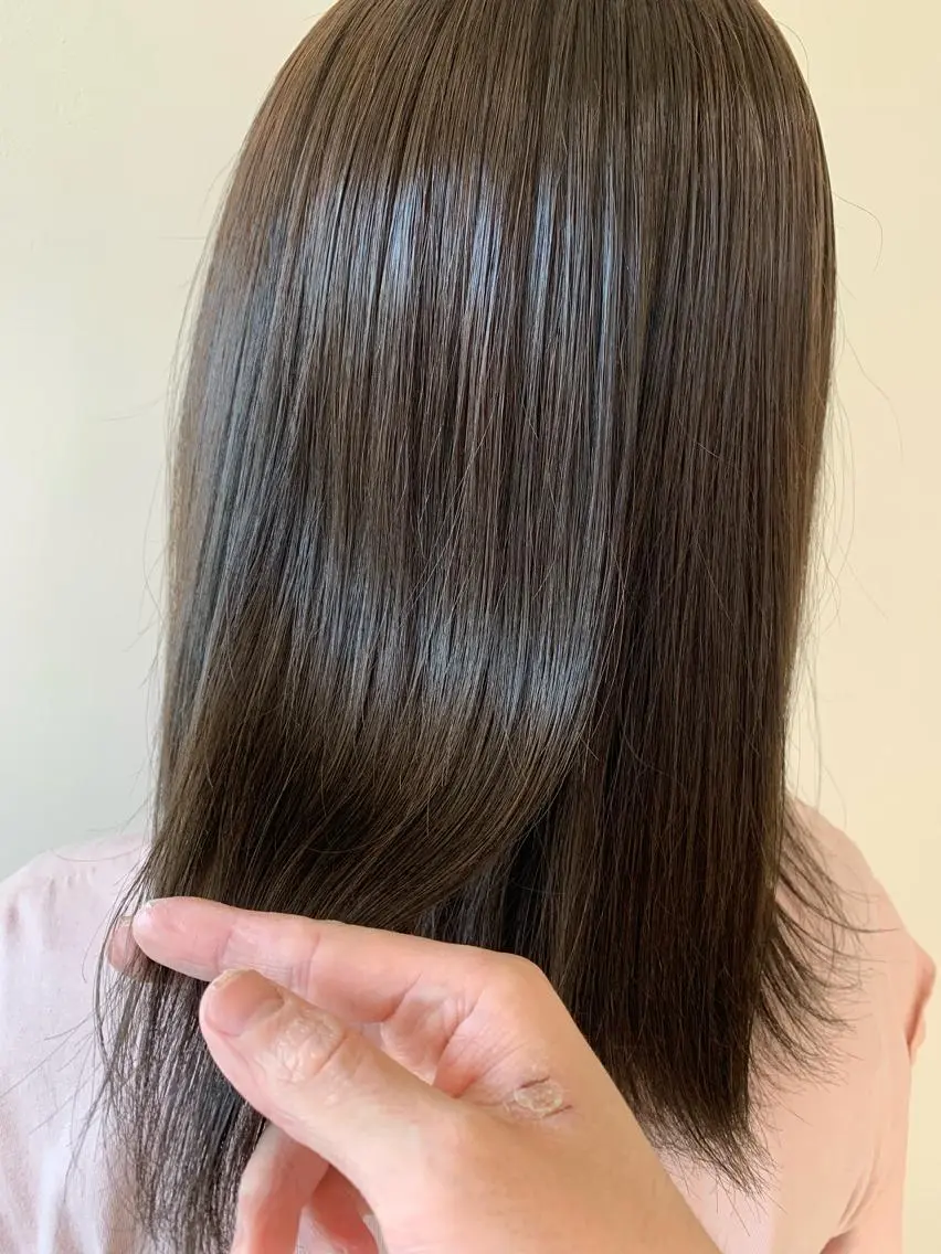 セミロング カラー 髪質改善特化 サロン✨代表HIROのヘアスタイル