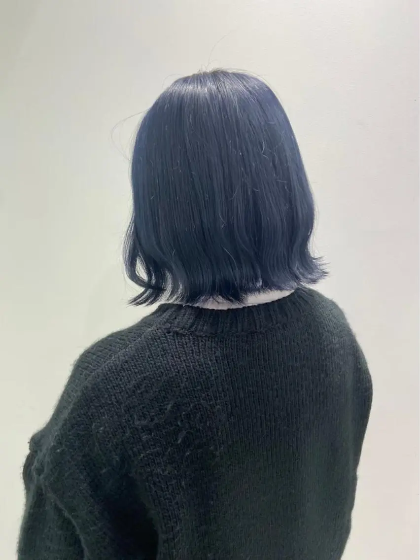 ミディアム カラー ヘアアレンジ 縮毛矯正/髪質改善/ ブリーチ毛/木元渓太のヘアスタイル