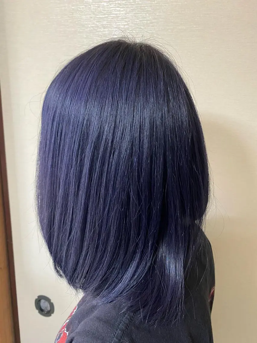 セミロング カラー 髪質改善・縮毛矯正 白根凌二のヘアスタイル
