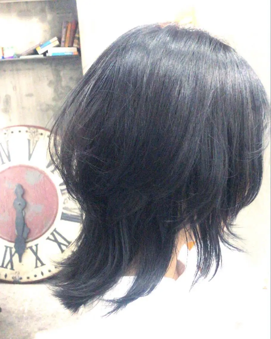カラー ブルーカラー お任せヘア☘️☘️ 及川渚のヘアスタイル