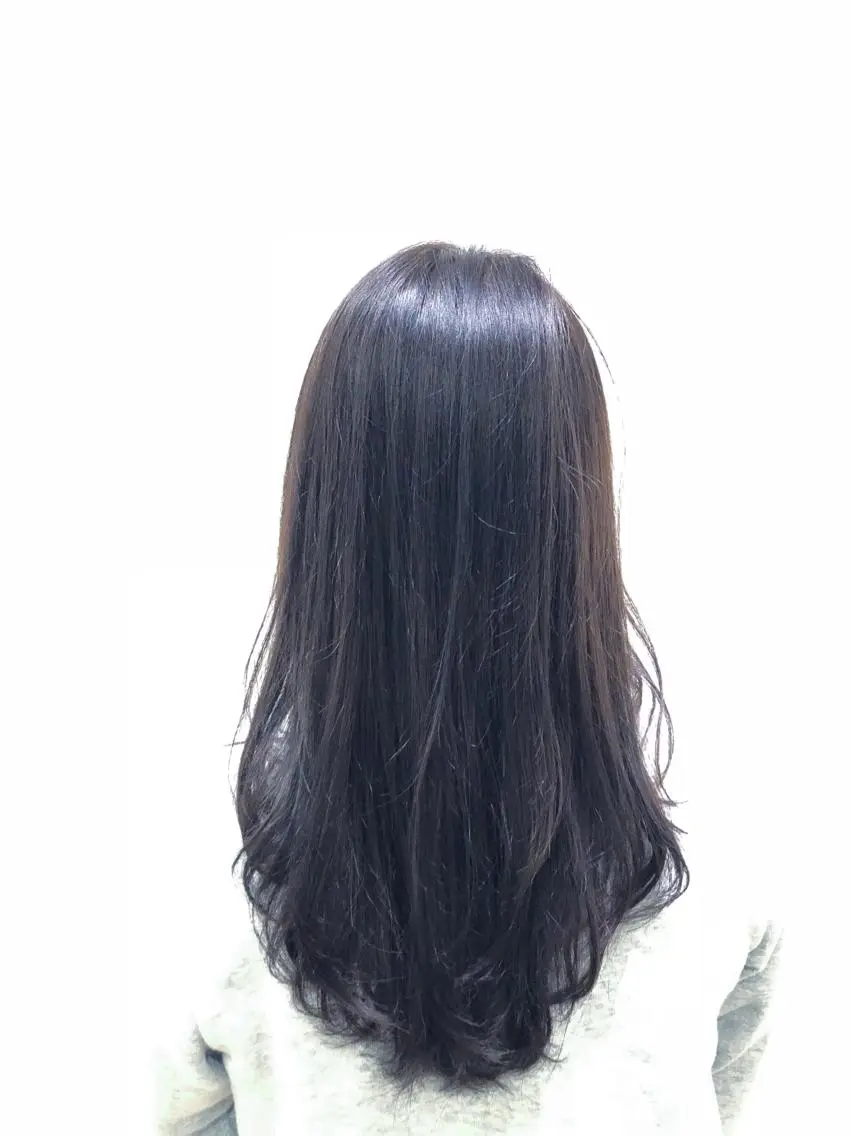ミディアム カラー ハイトーン/カラー/ 用賀/稲若健太郎のヘアスタイル