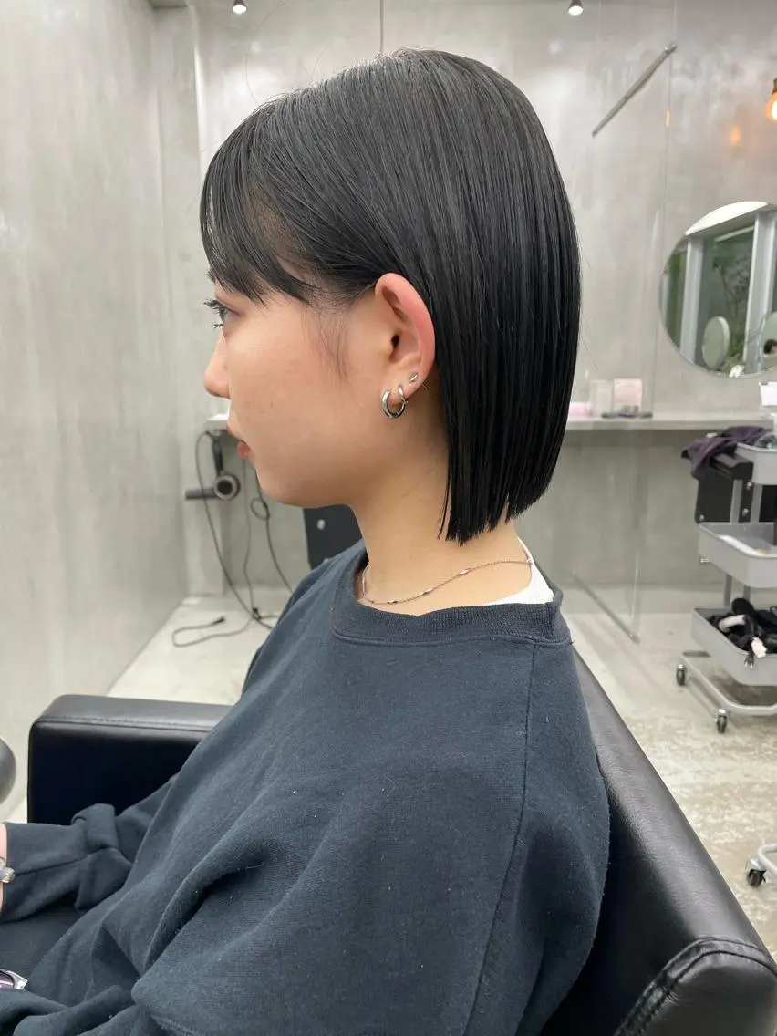 ショート カット トリートメント 👑ボブはお任せ ミヤノ👑のヘアスタイル