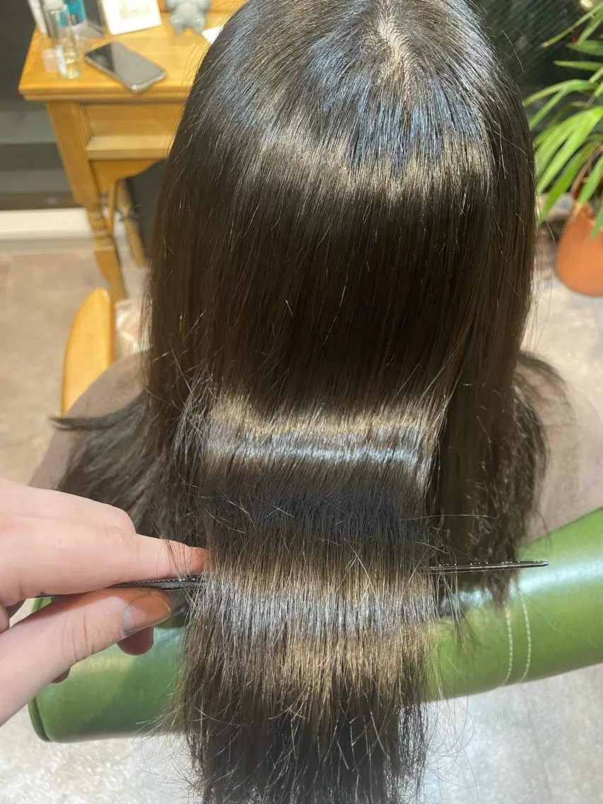 ロング カット ヘアカラー トリートメント 美髪 透明感カラーSotaのヘアスタイル