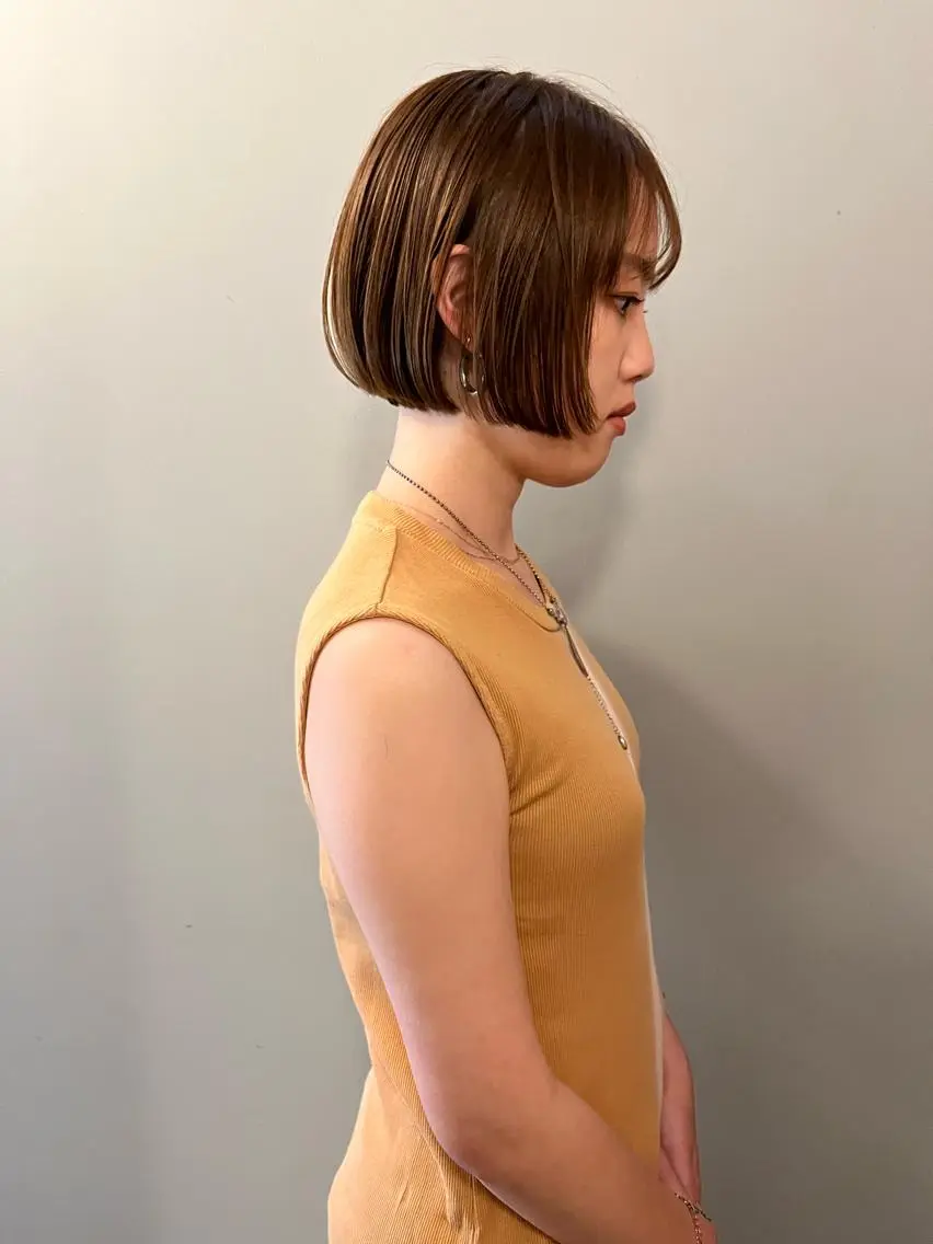 ショート カット ヘアカラー トリートメント ショート/ボブ /パーマ🌿柏原良亮のヘアスタイル