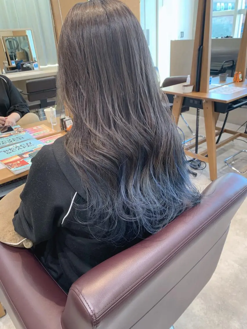 ロング カラー HAREru. モデル募集【戸塚】のヘアスタイル