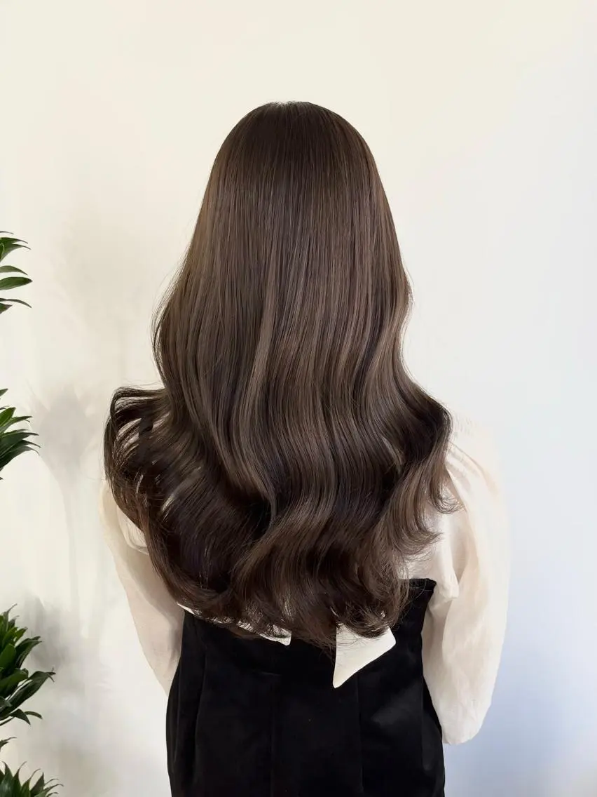 セミロング カラー ヘアアレンジ 成人式 結婚式・ブライダル 入学式 卒業式のヘアスタイル 似合わせカット HIROKO / 透明感暖色カラー🎀のヘアスタイル