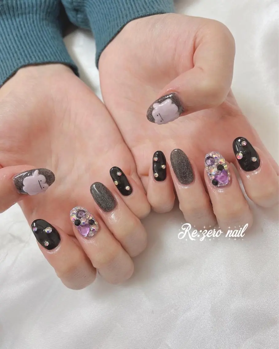 ネイル フラッシュネイル ハンドネイル Re:∅ nail /HIRAMOTOのネイルデザイン