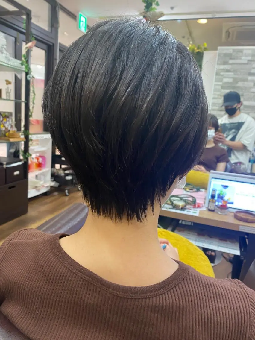 ショート ショートボブ ボブ ショートヘア 松村 崇弘のヘアスタイル