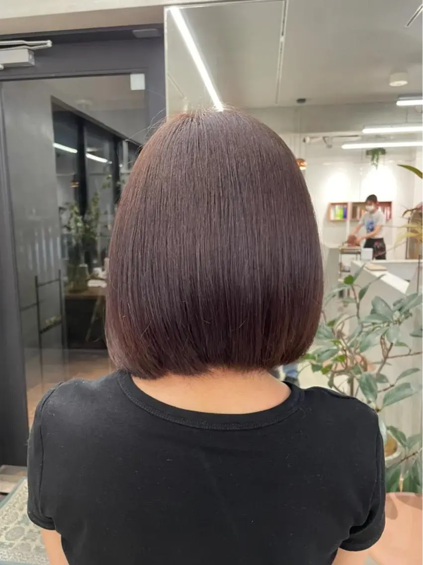 カラー 鶴井 美空のヘアスタイル