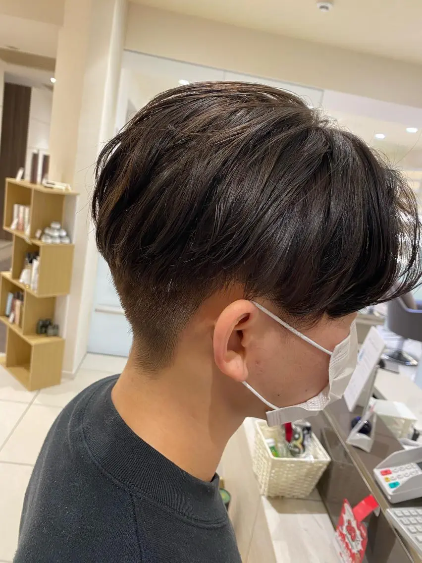 メンズ 銀座メンズ専門🖤 叶奈々のヘアスタイル