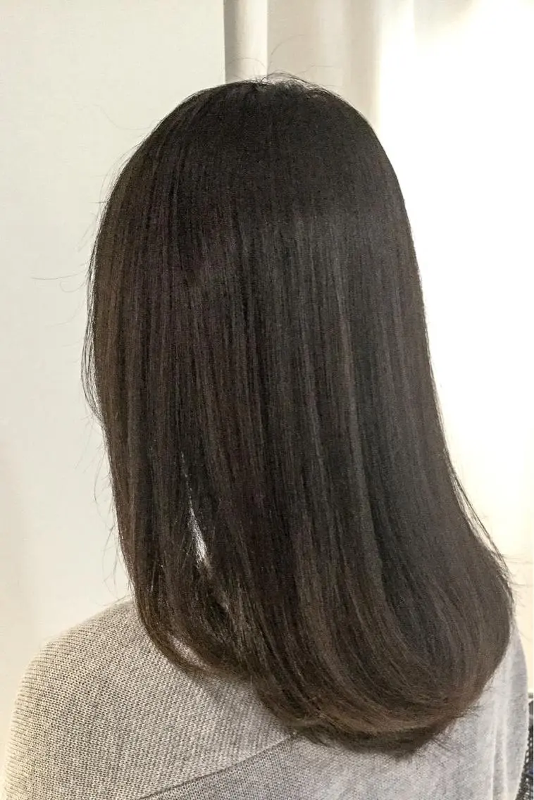 ミディアム レイヤー×ヘッドスパ ＊保田遥＊のヘアスタイル