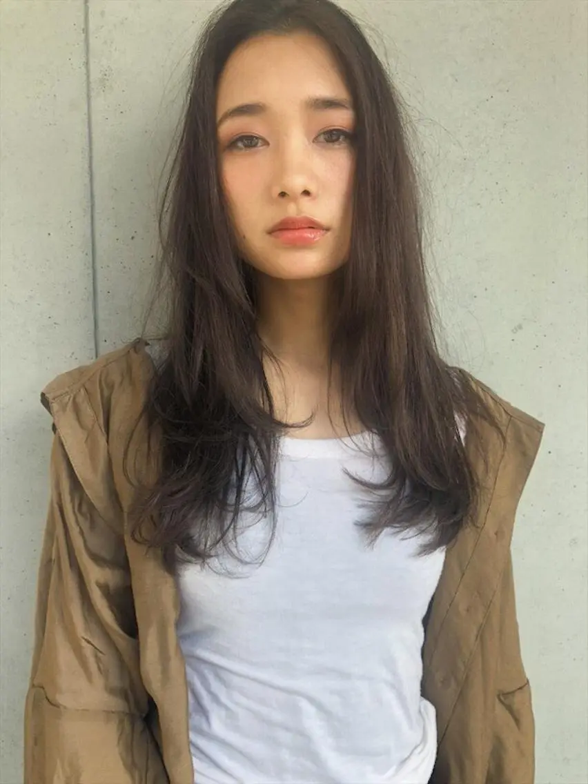 セミロング カラー ヘアアレンジ ブラウンカラー シアーブラウン カット ヘアカラー トリートメント GiseL天神カラー 髪質改善/ブリーチのヘアスタイル