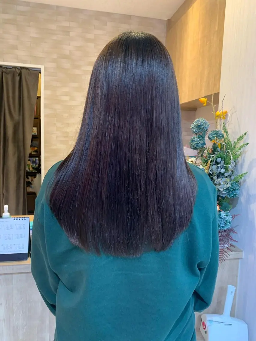 ロング repose日本橋 室町のヘアスタイル