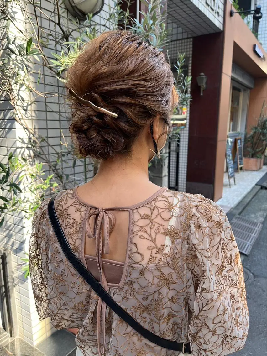 セミロング ヘアアレンジ メンズショートの匠 /駿佑のヘアスタイル