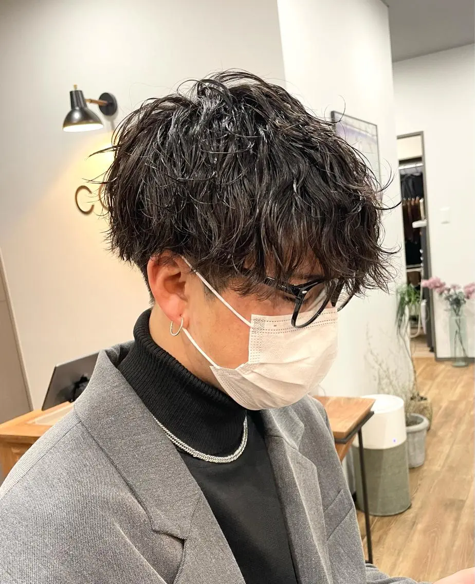 ショート カット 佐藤 大征のヘアスタイル