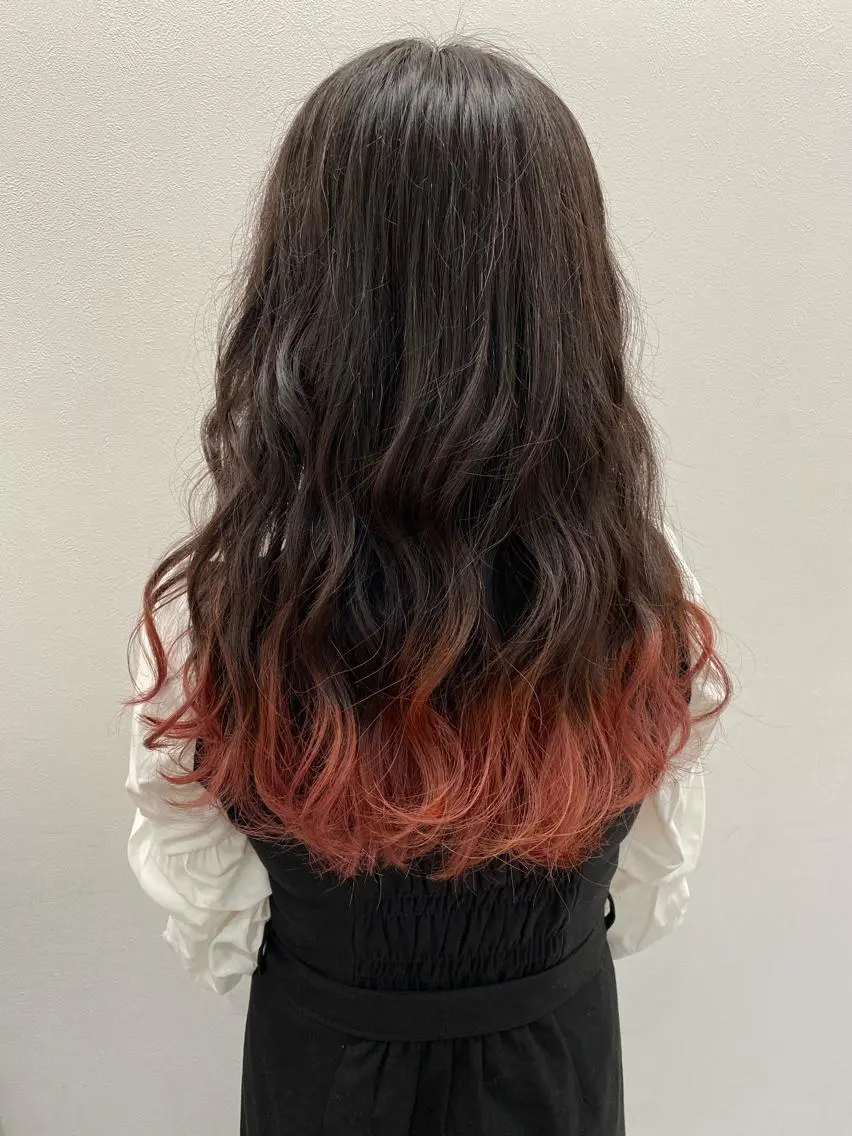 ロング カラー 盛れる韓国ガーリー♡ /トレンドスタイルのヘアスタイル