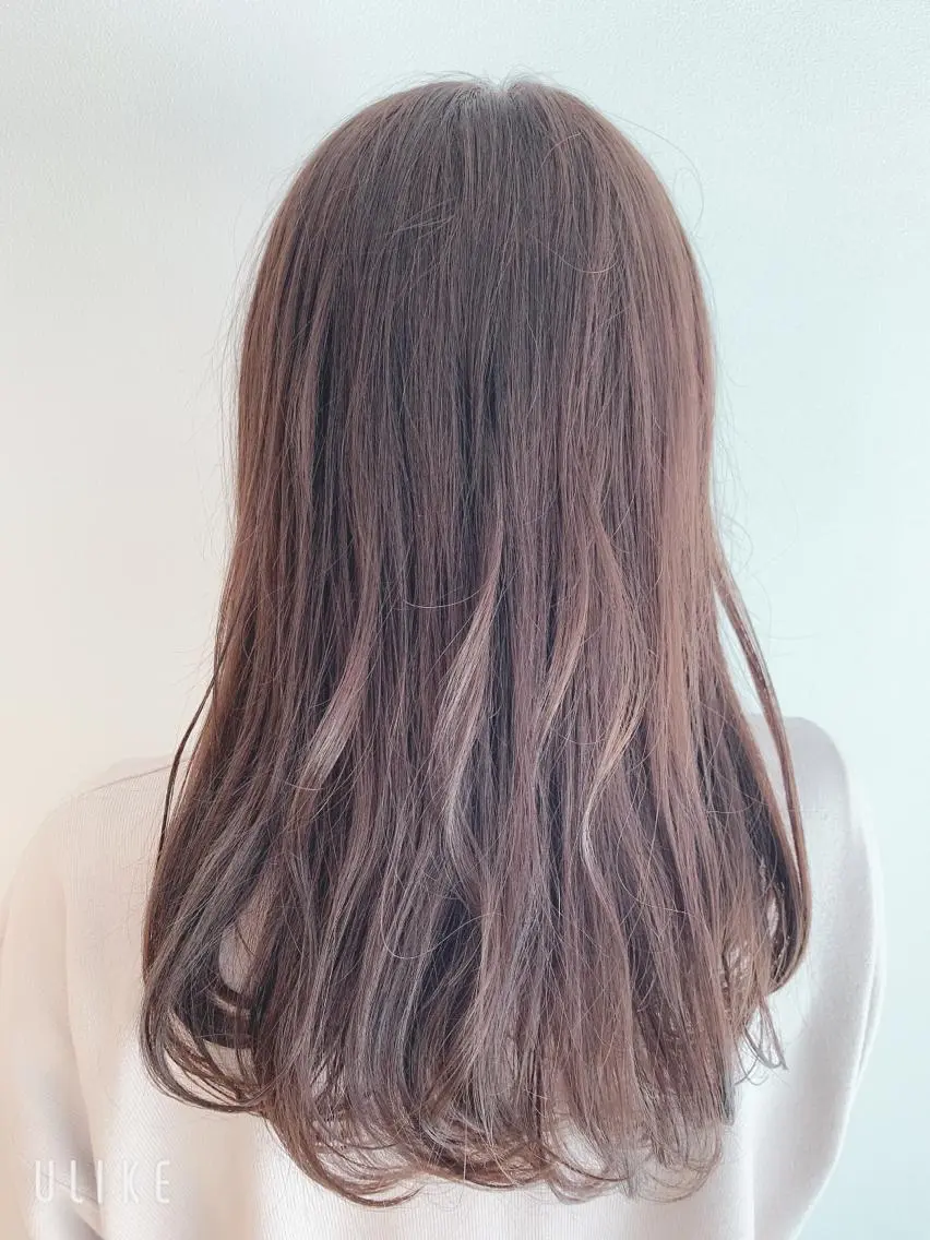 セミロング カラー ヘアカラー トリートメント なりたいが叶う ながしまじゅんきのヘアスタイル