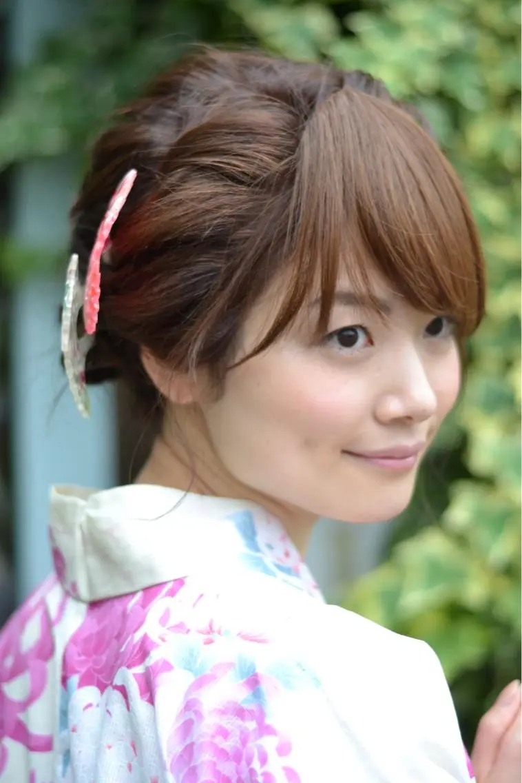 ミディアム ヘアアレンジ 大木 拓瑞のヘアスタイル