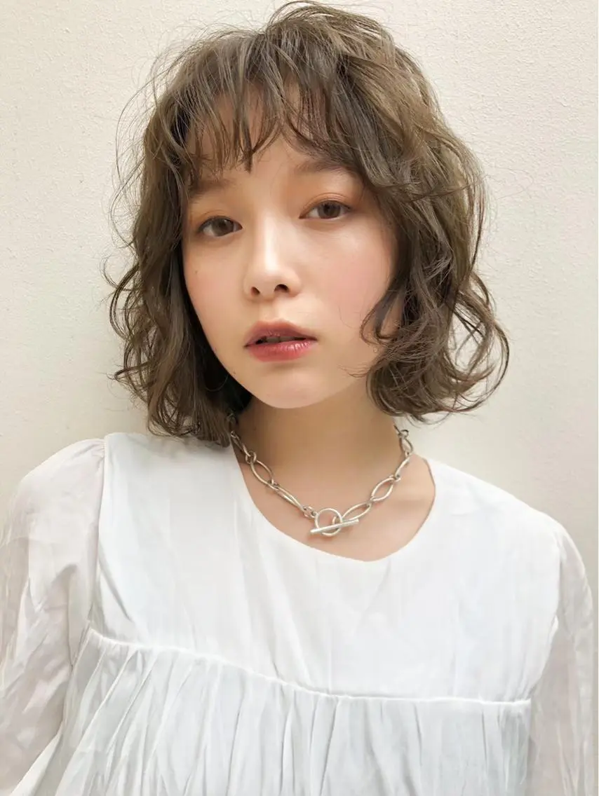 ショート カラー パーマ 似合わせ×美髪改善✨ Yutoのヘアスタイル