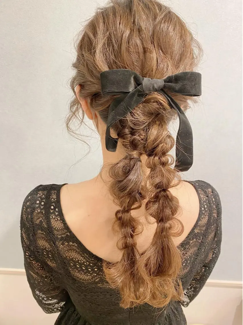 ロング ヘアアレンジ ヘアセット 大阪/ヘアアレンジ /似合わせset💐のヘアスタイル