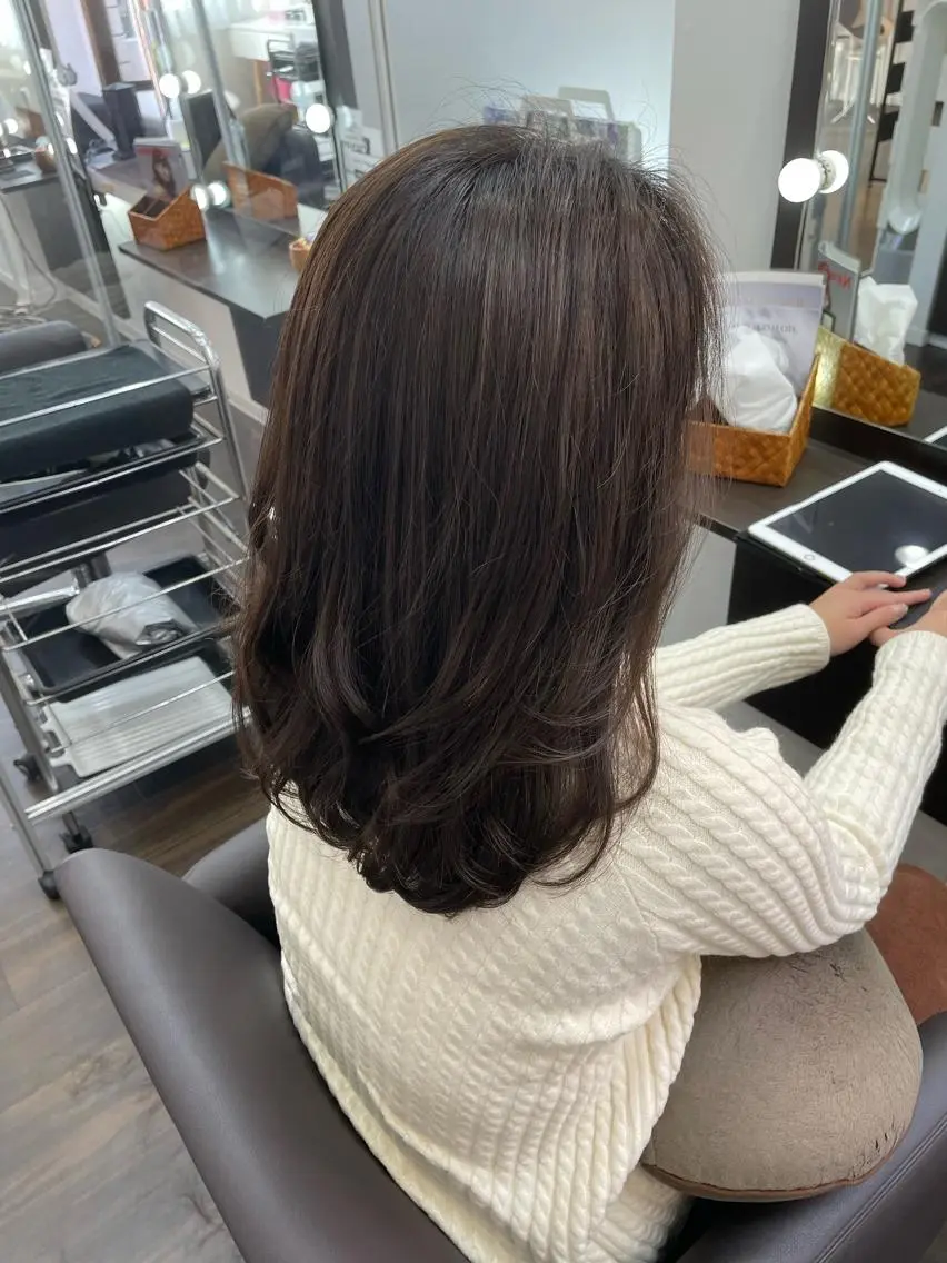 セミロング 髪質改善FORMA 💫S.Katohのヘアスタイル