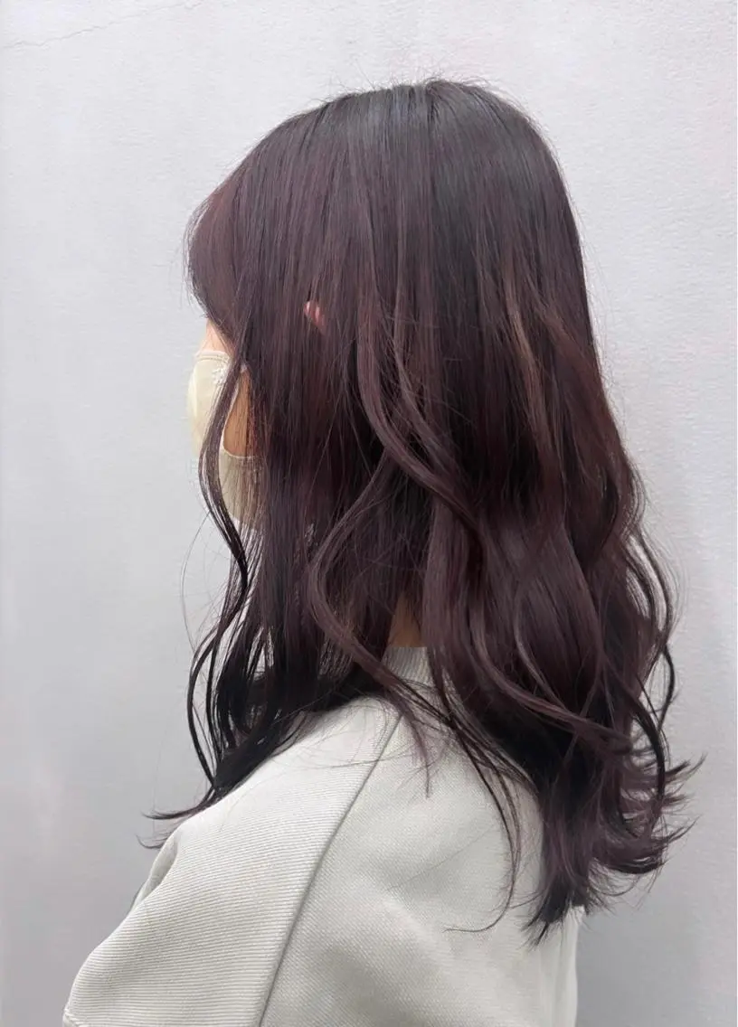 ロング カラー ブリーチ ラベンダーカラー ブリーチなしカラー ピンクカラー ピンクラベンダー カット ヘアカラー トリートメント メンズ支持率NO.1 マサキのヘアスタイル