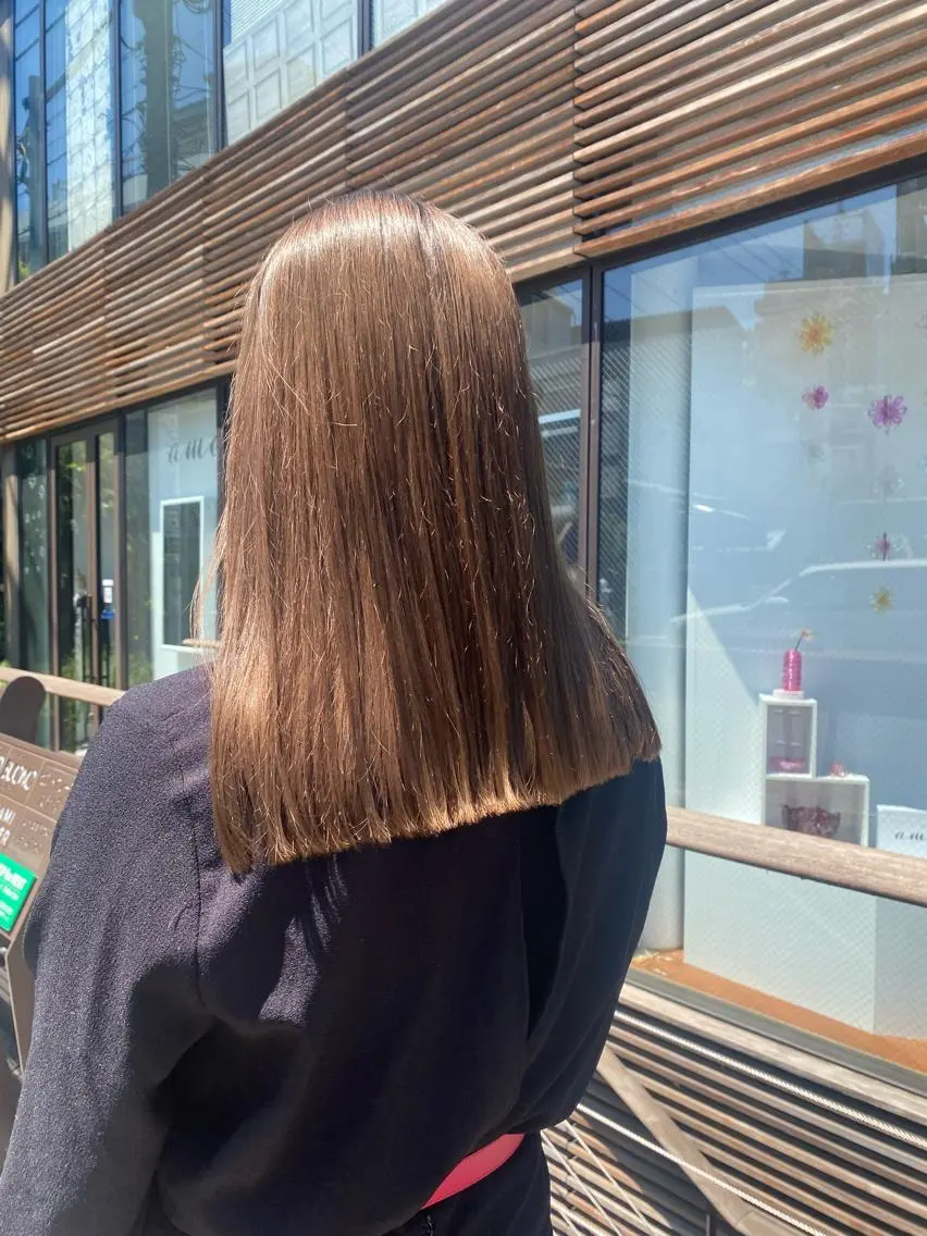 ロング 🌈🧡ヤマダ ヒロナ🌈🧡のヘアスタイル