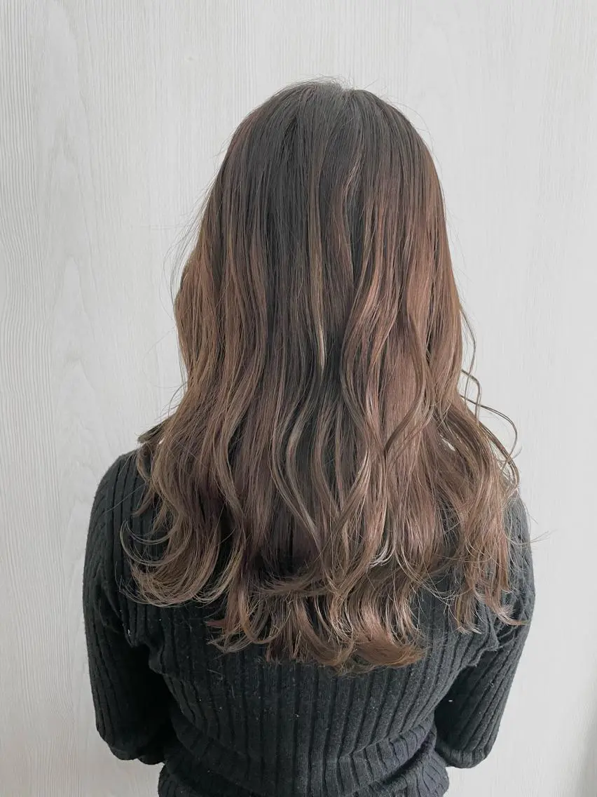 ロング カラー カット ヘアカラー トリートメント 《Zina札幌大通》 Hinano🐻のヘアスタイル