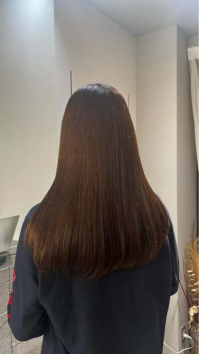 カラー 髪質改善カラー cipre 唯舞のヘアスタイル