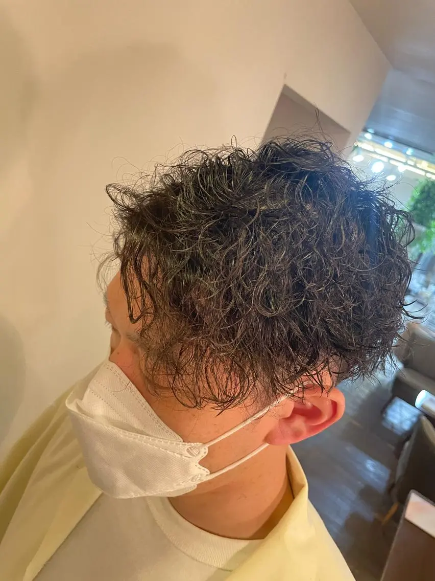 パーマ メンズ 伊丹Pilina 山田のヘアスタイル