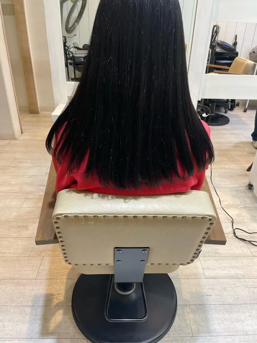 ロング ボブカット 佐々木 祐太のヘアスタイル