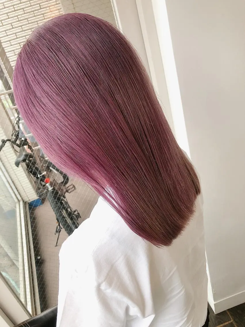 セミロング NOAH【自由が丘】 副店長のヘアスタイル
