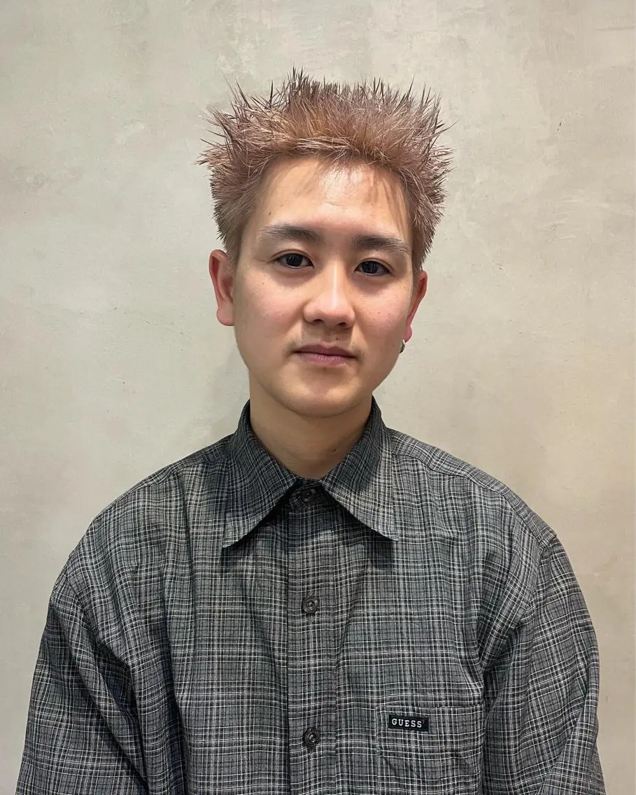 カラー メンズ メンズハイトーン ハイトーンカラー カット ヘアカラー トリートメント ✨メンズスタイル✨ Daiのヘアスタイル