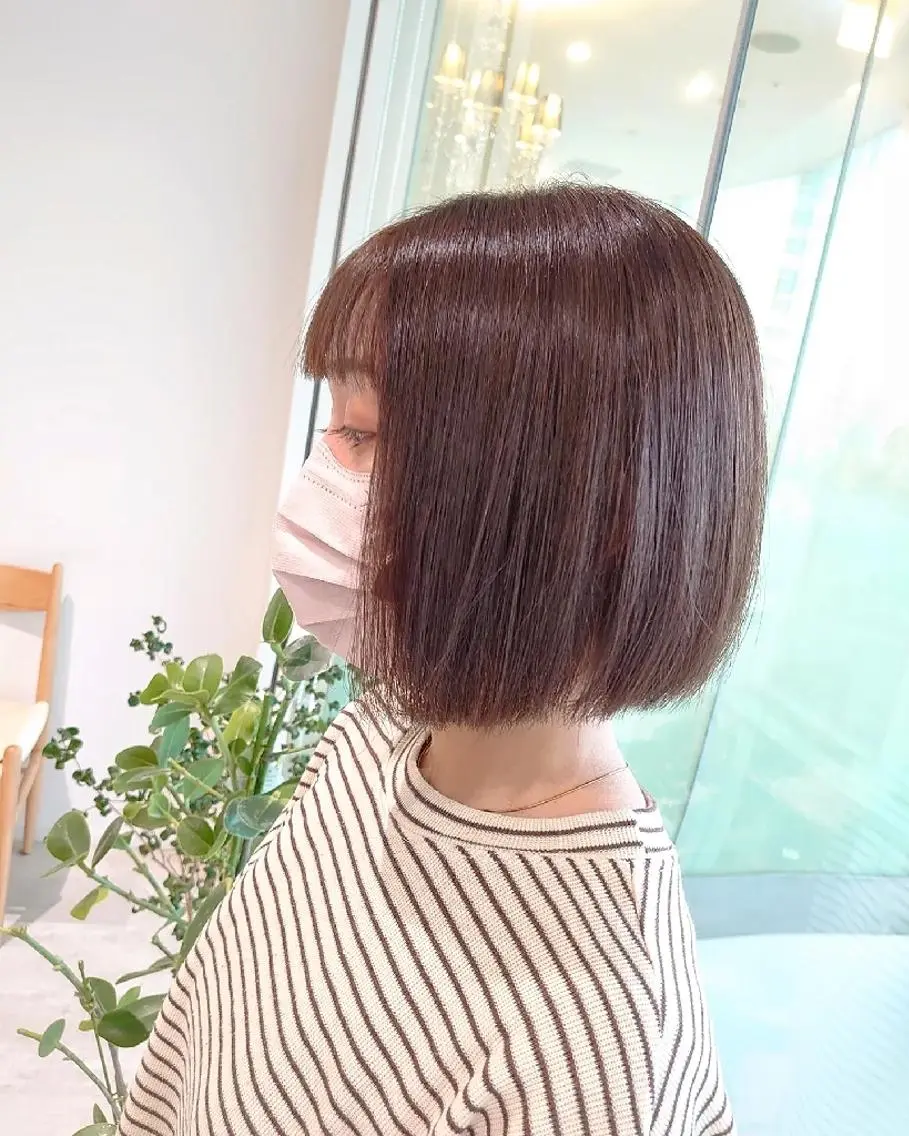 ショート カラー 🐱higajo🐱 比嘉門(ヒガジョウ)のヘアスタイル