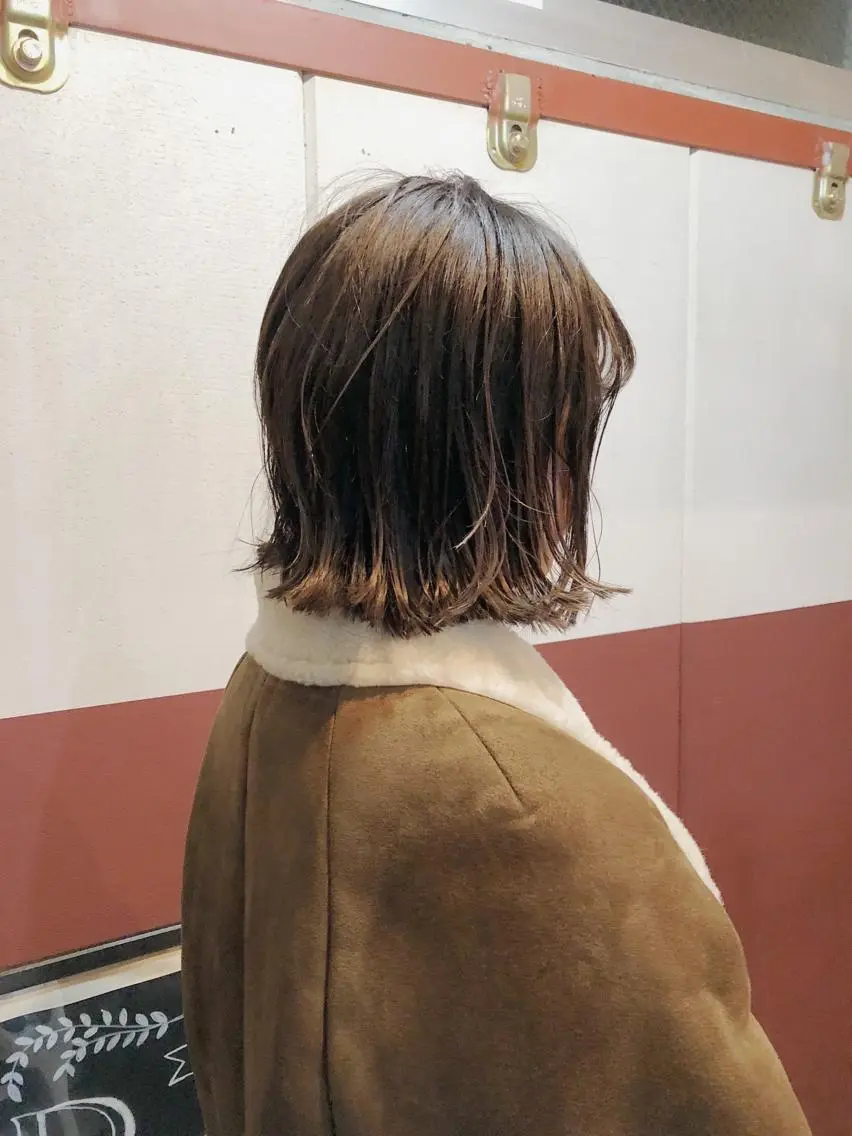 ショート カラー ノグチ ユウキ/ボブのヘアスタイル
