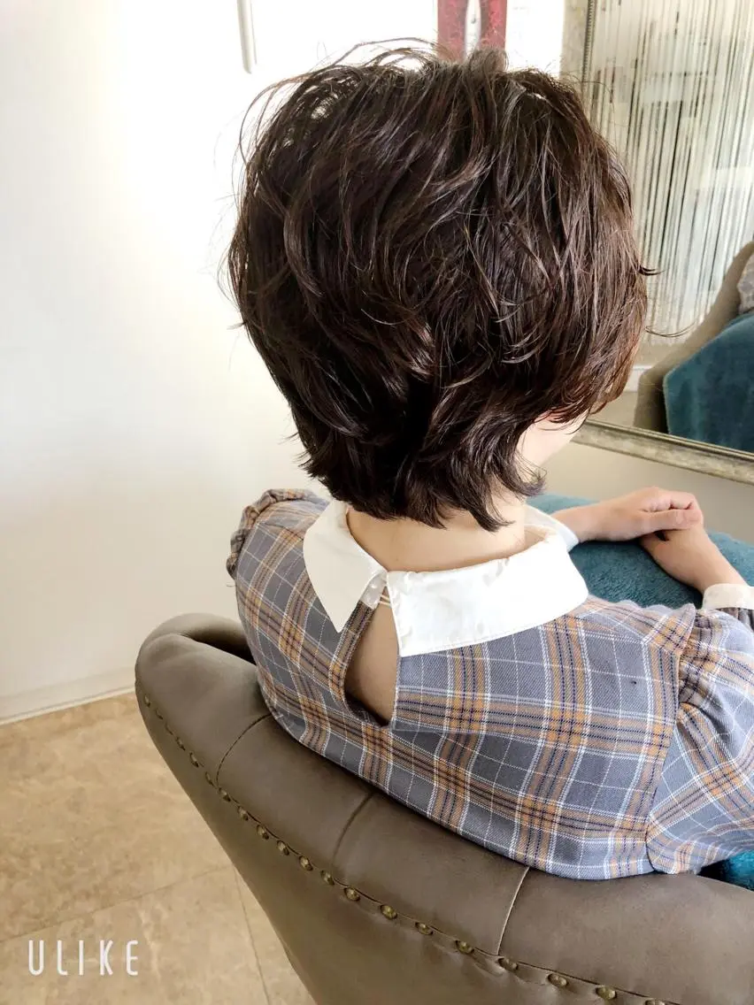 ショート 美髪クリエーター テラダタエコのヘアスタイル