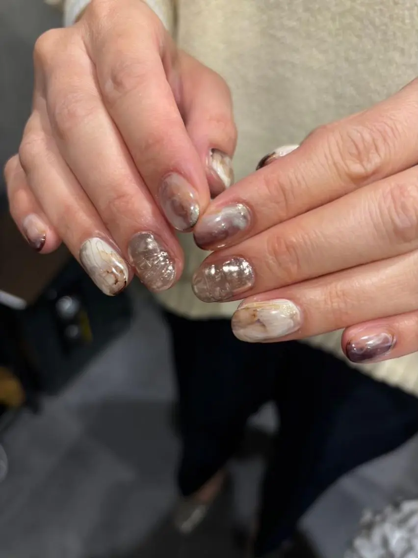 ネイル ハンドネイル favori金山 瀬戸川のネイルデザイン