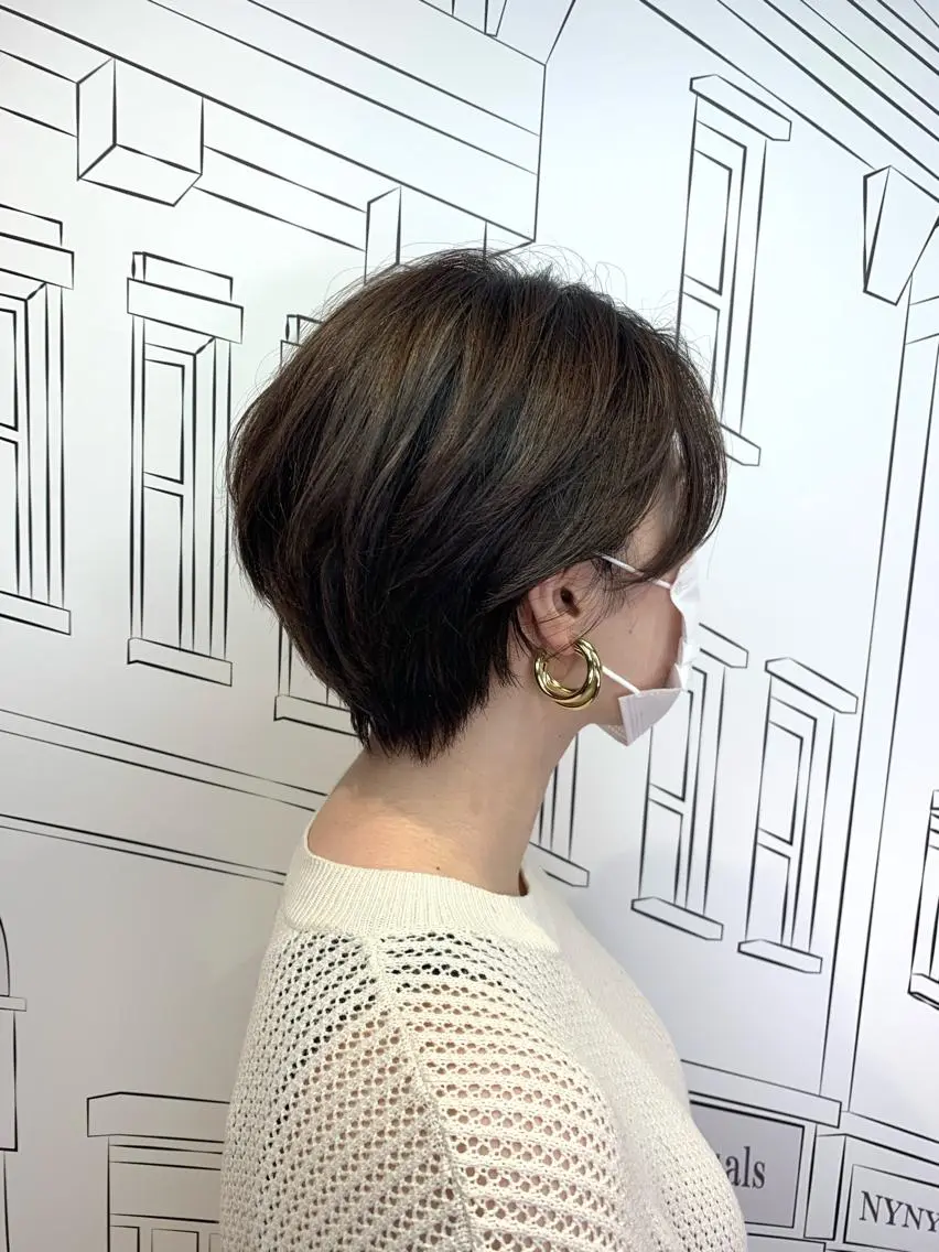 ショート 坪井 彰吾のヘアスタイル