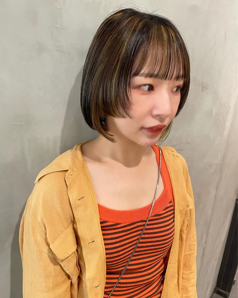 ショート カラー ヘアカラー トリートメント 優作 〜圧倒的信頼〜のヘアスタイル