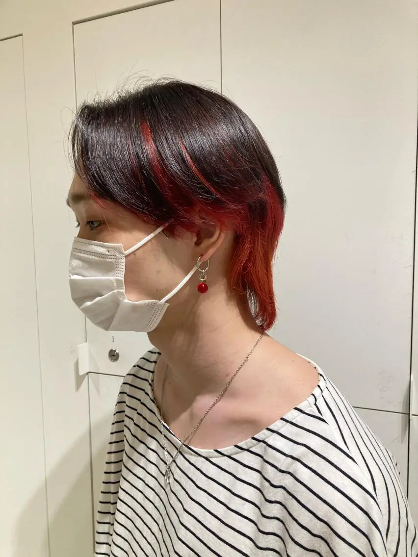 ショート カラー ヘアカラー 透明感カラー🫧 nanohaのヘアスタイル