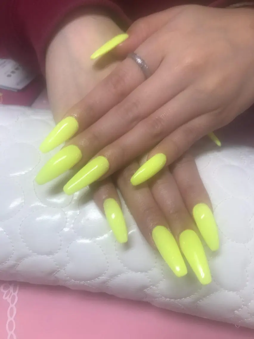 ネイル 長さ出し ワンカラーネイル スカルプネイル Nail Salon kihi大塚店のネイルデザイン