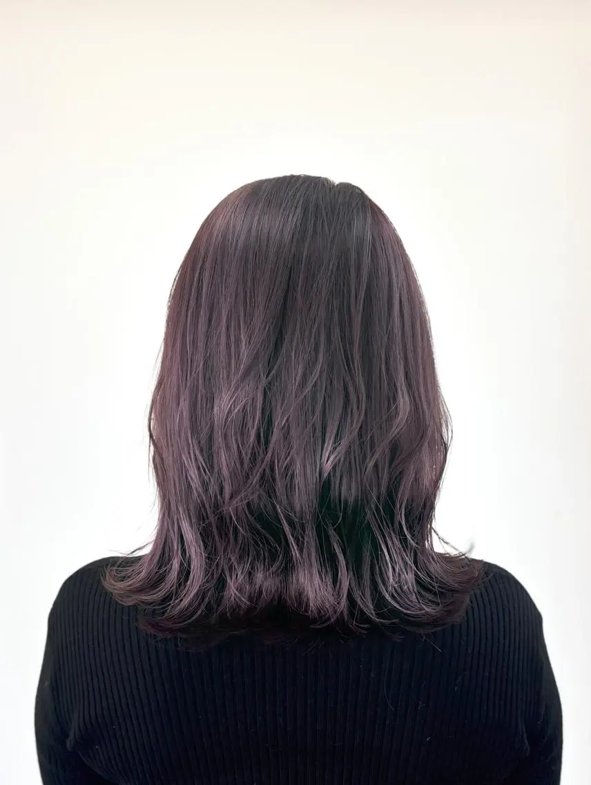セミロング カラー Atem ☀️大町店のヘアスタイル