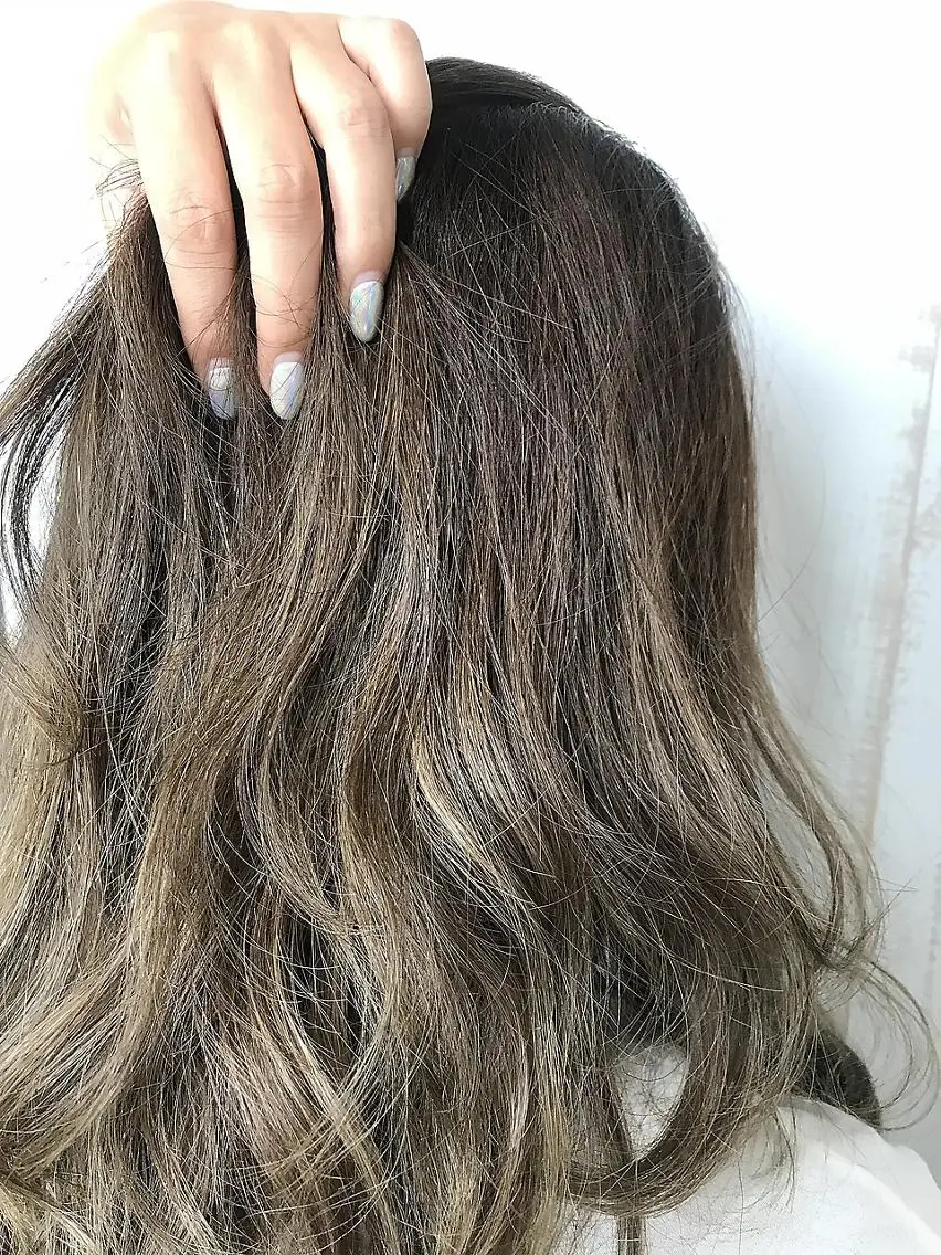 カラー ヘアアレンジ 大阪レミーエクステ チビ編み込みのヘアスタイル