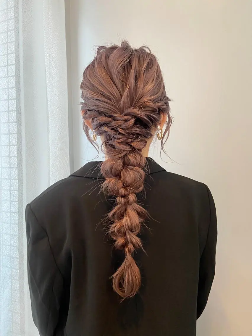 ロング ヘアアレンジ ロング ヘアセット 🫧 nanaco🫧のヘアスタイル