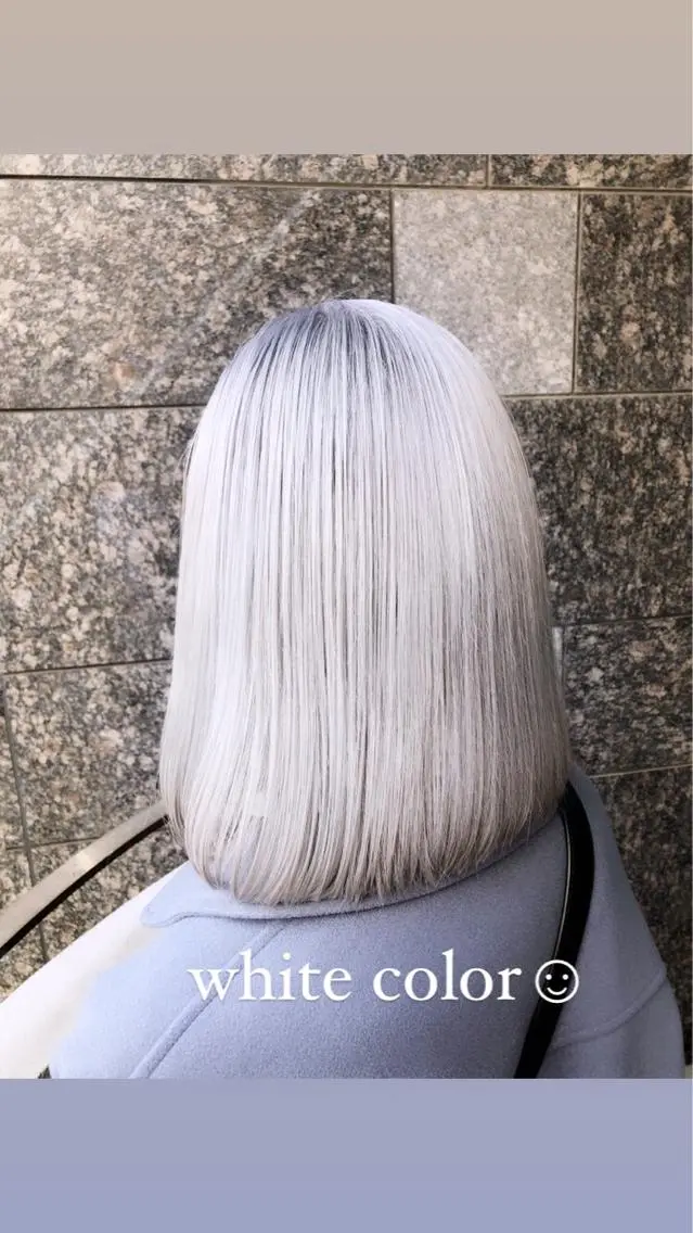 ミディアム カラーアンドケアリタ kitamuuuのヘアスタイル