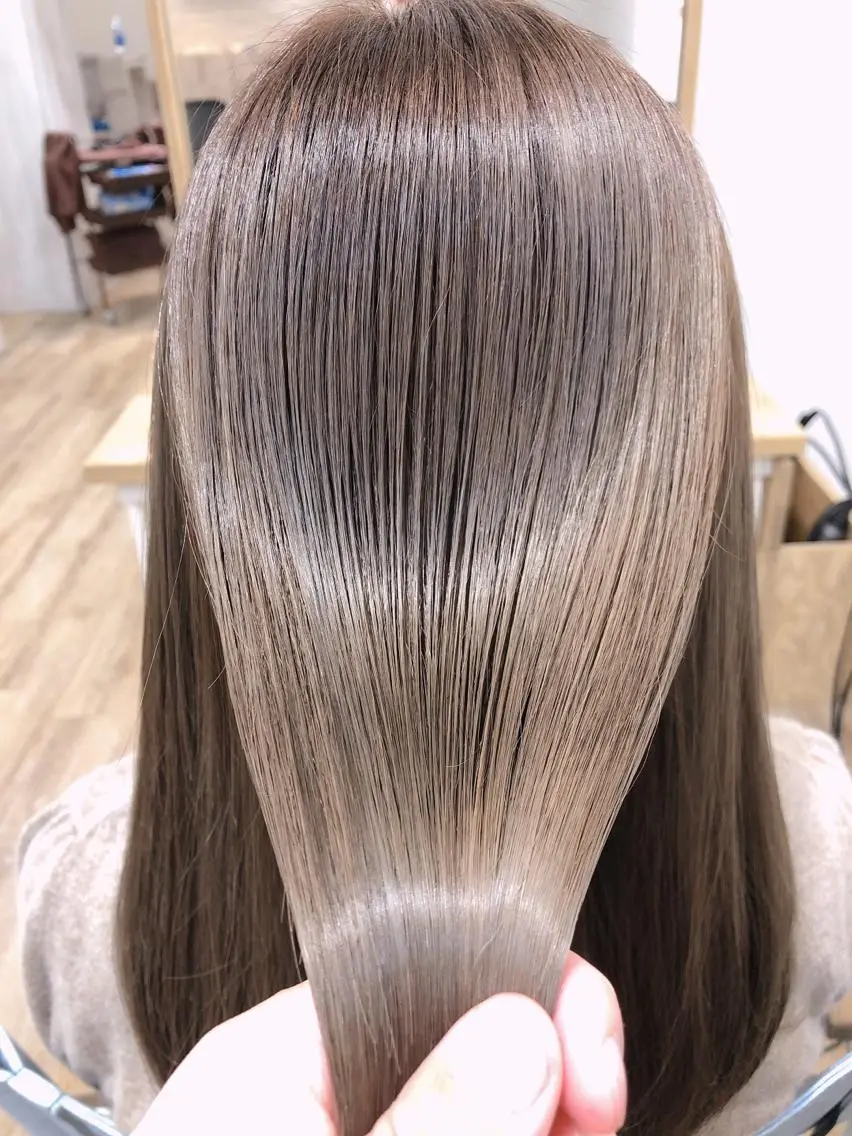 ロング カラー トリートメント 💜髪質改善💜韓国 レイヤー💜TAKUのヘアスタイル